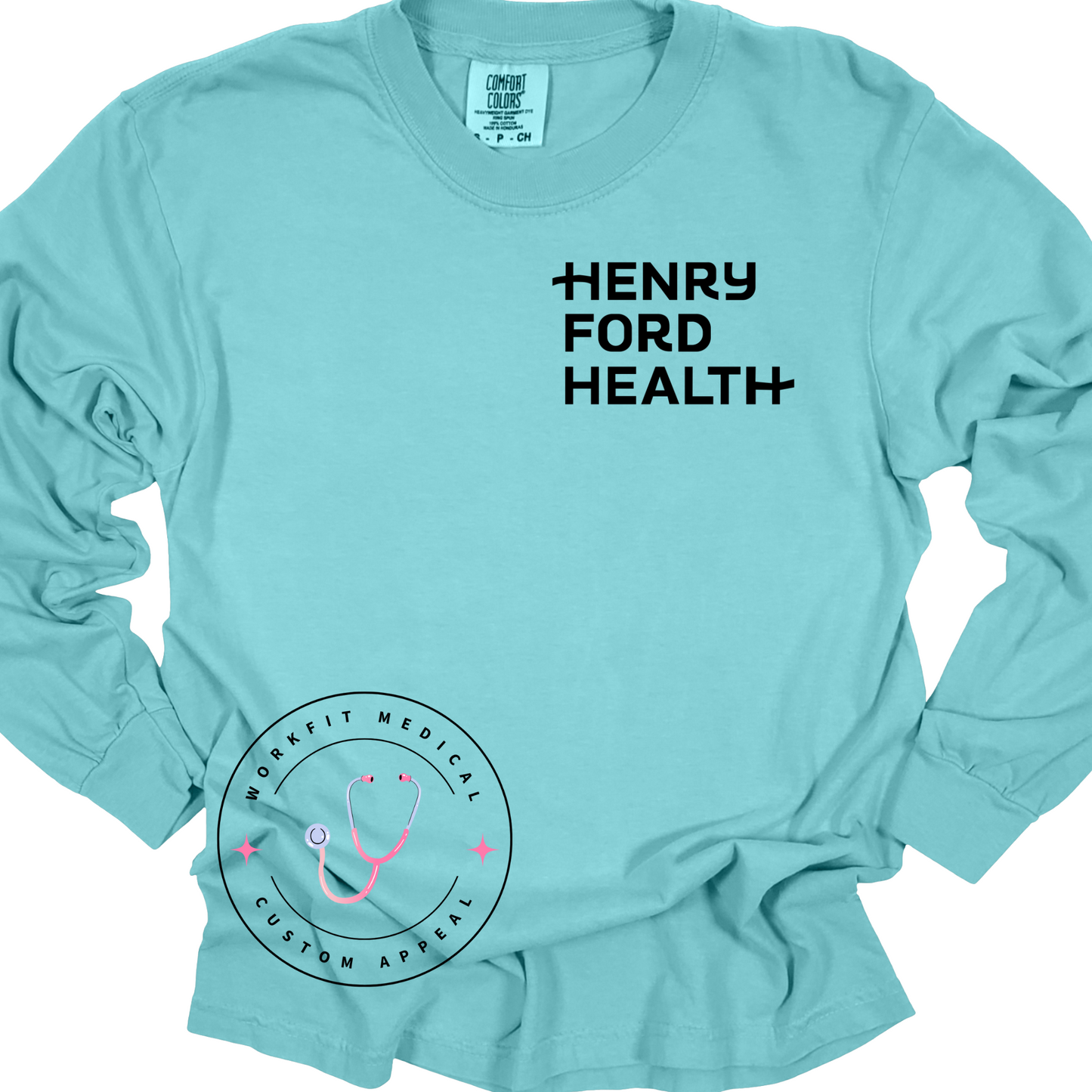 Henry Ford Health Comfort Color Long Sleeve