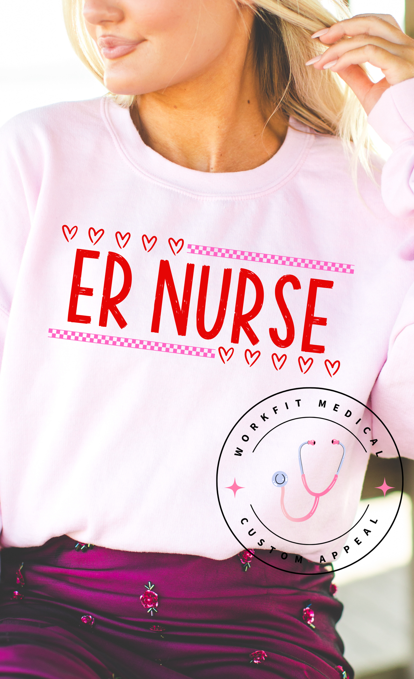 Valentine Unit Nurse Tees