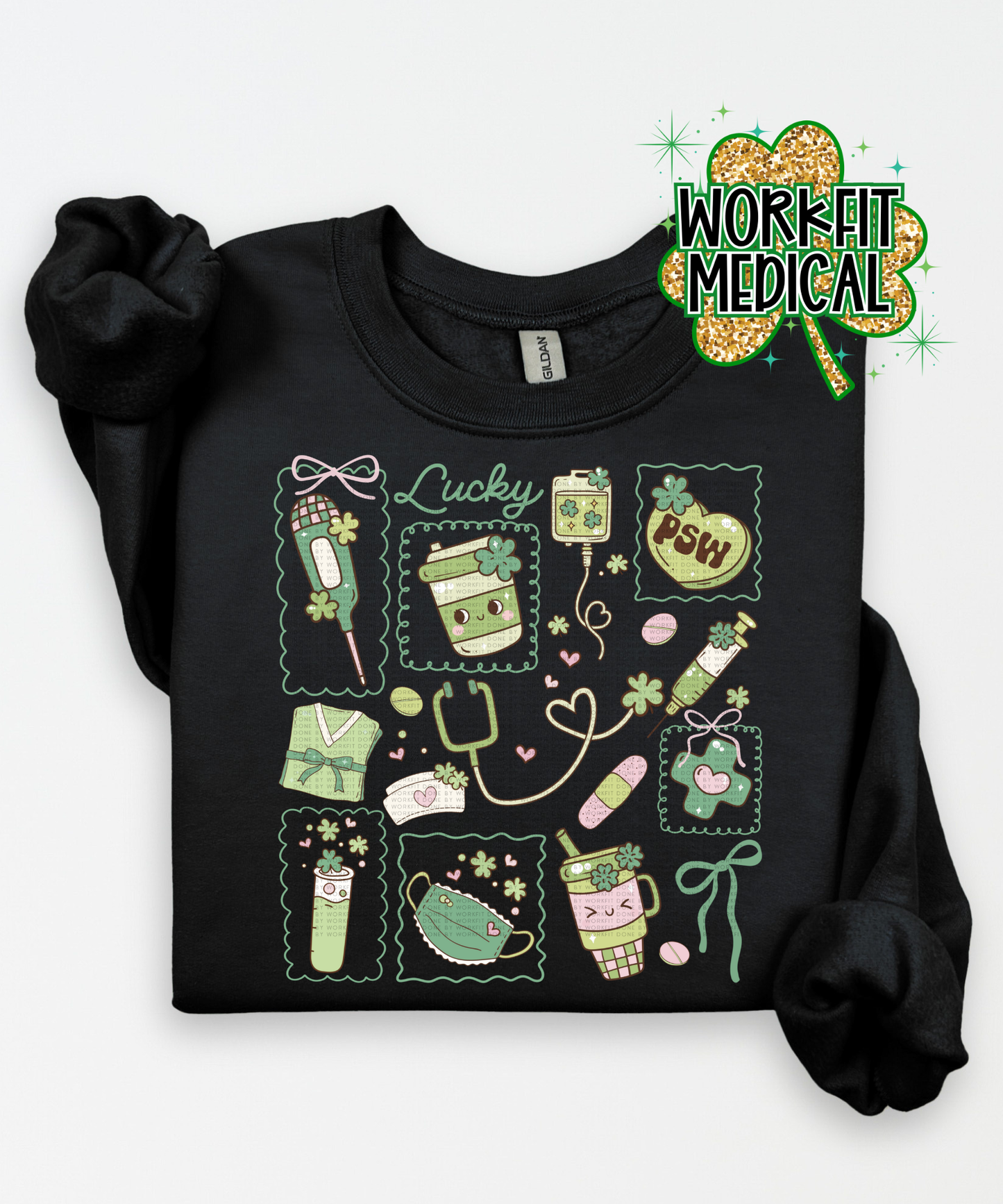 St.Patty's all things PSW crewneck