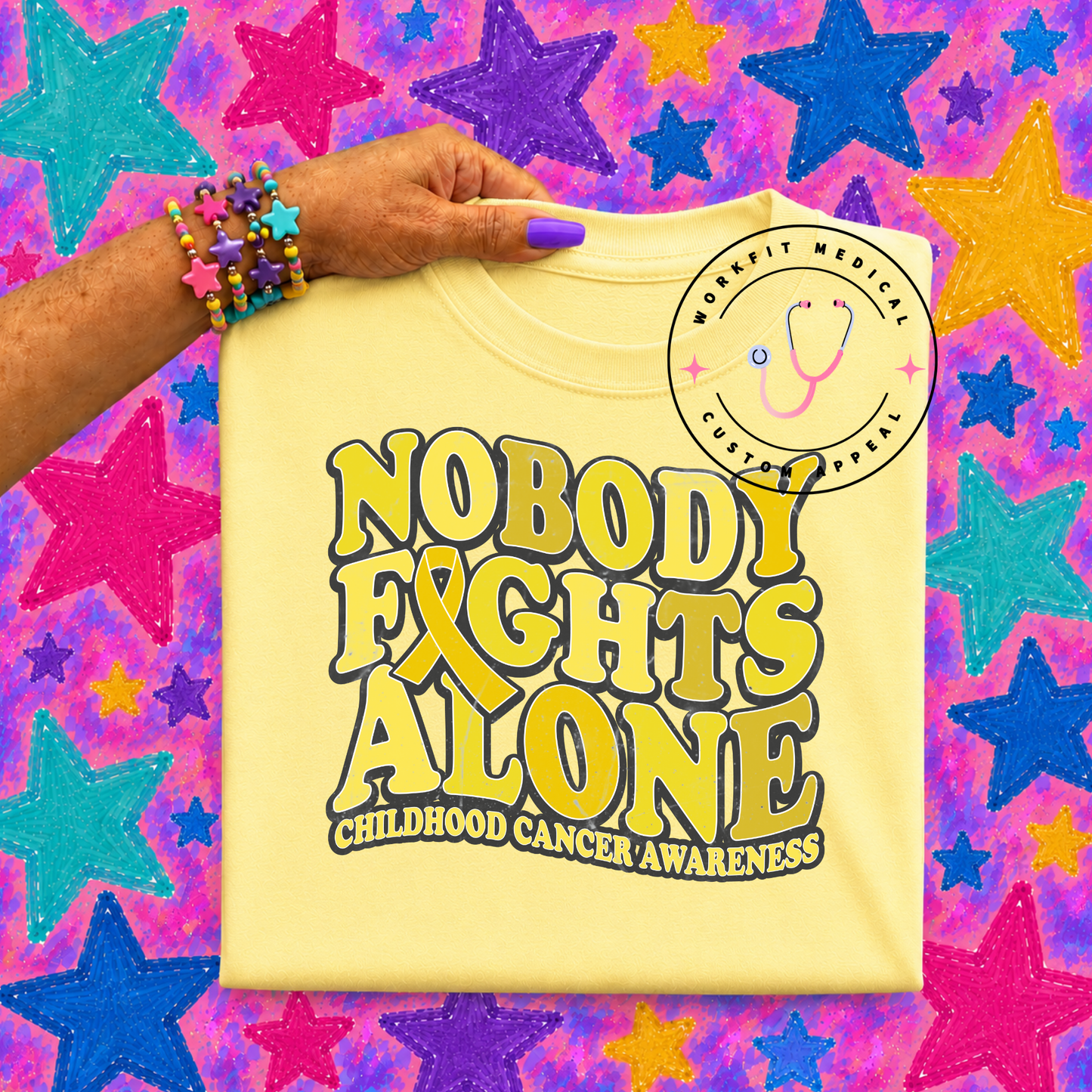 Nobody Fights Alone T-Shirt