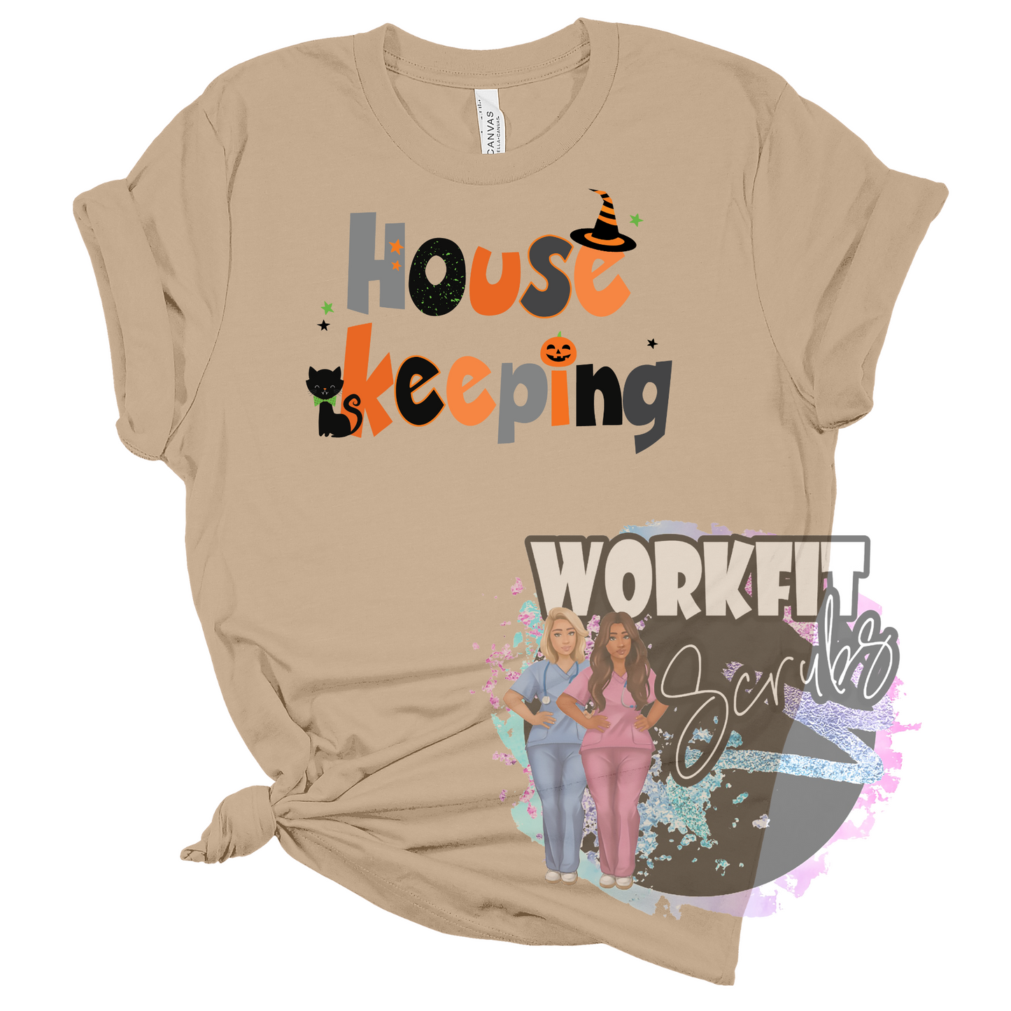 Housekeeping Halloween Tee