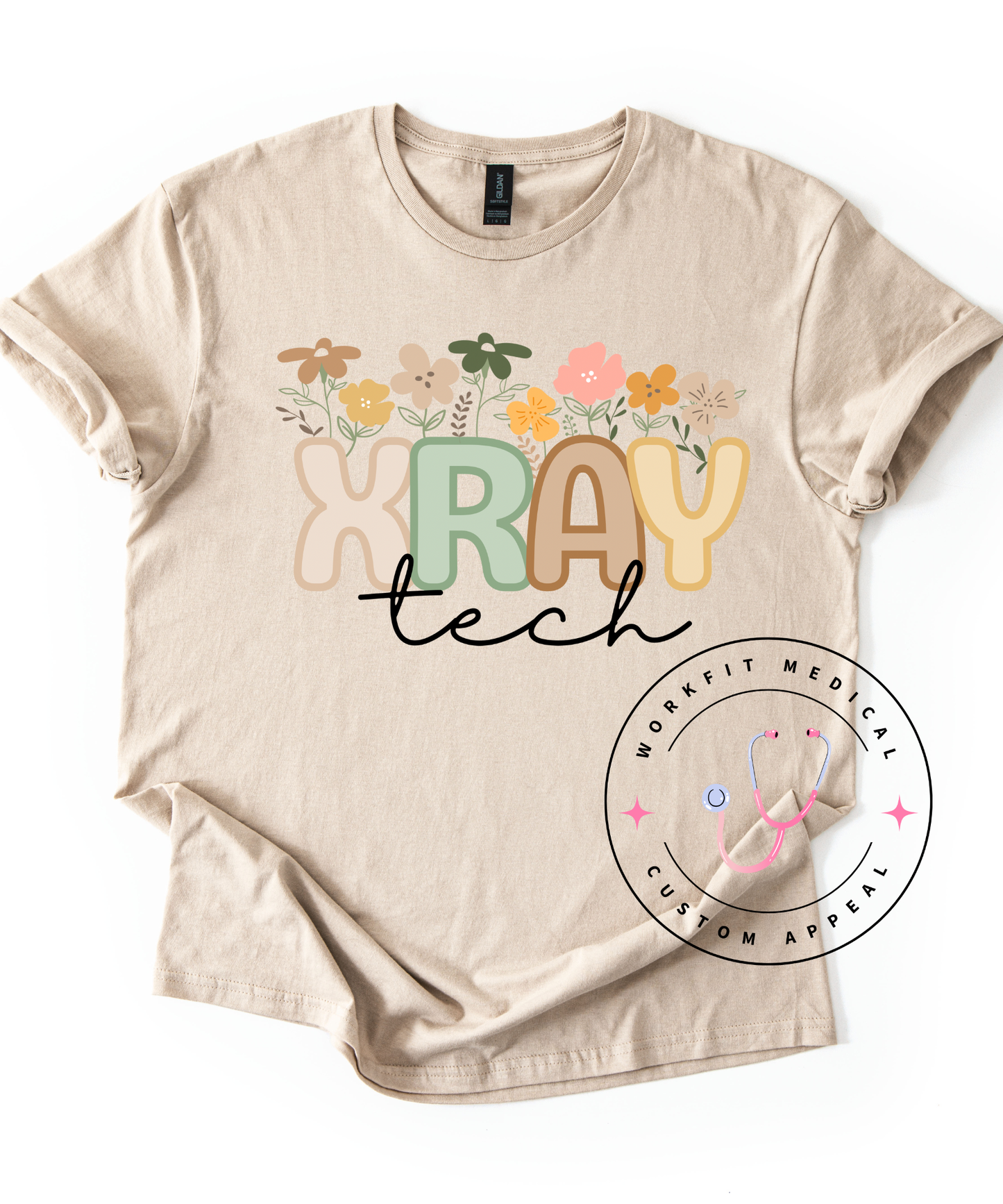 Floral XRAY Tech T-Shirt