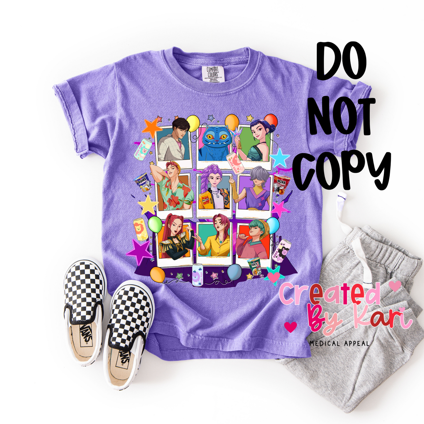 K POP Collage Tees