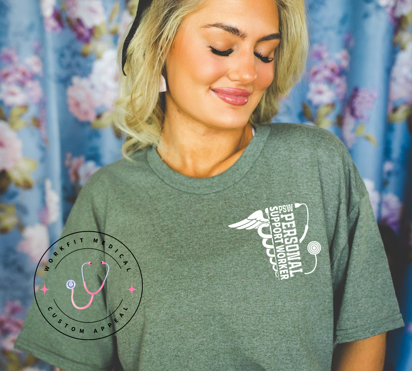 PSW Stethoscope Pocket Tee
