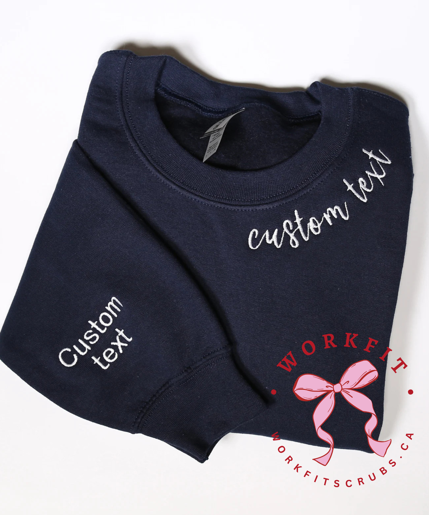 Custom Embroidery Crewneck