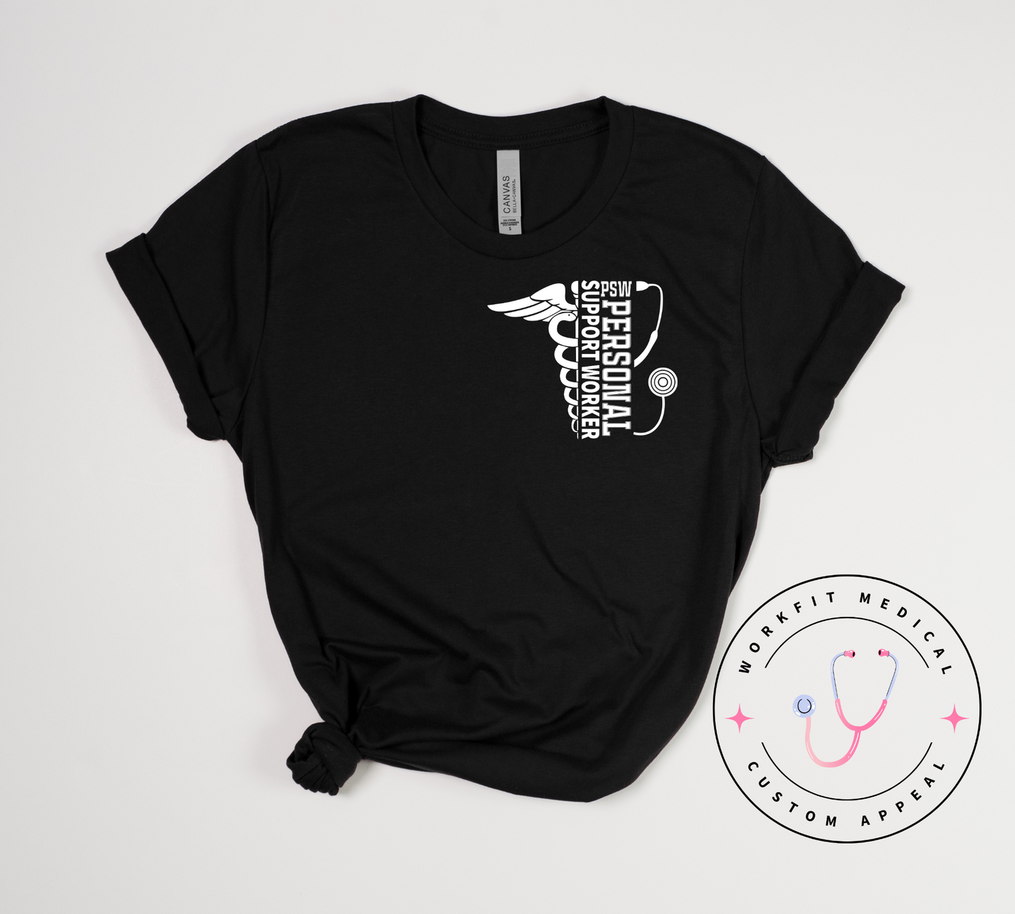 PSW Stethoscope Pocket Tee