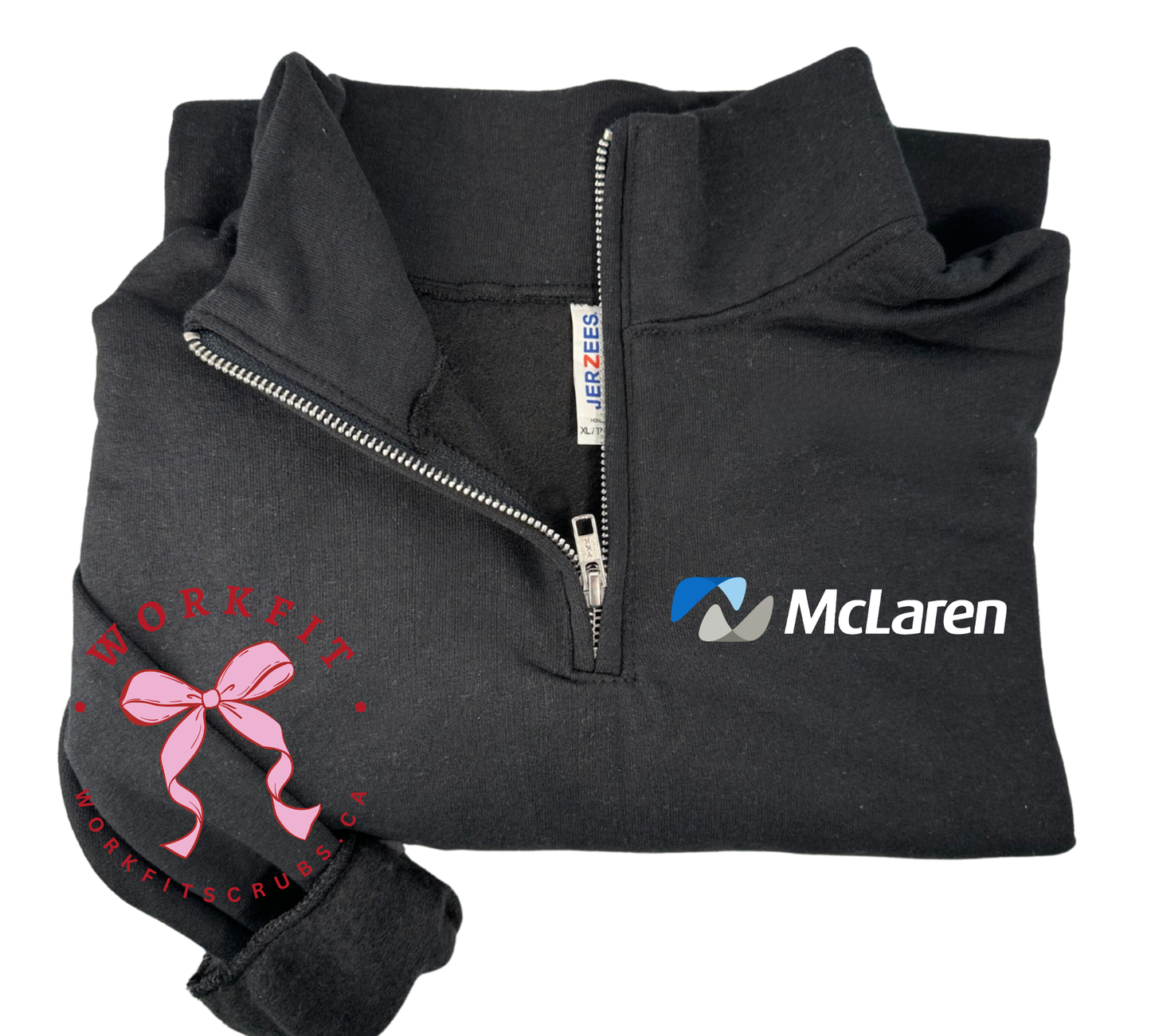 McLaren 1/4 Zip Sweater