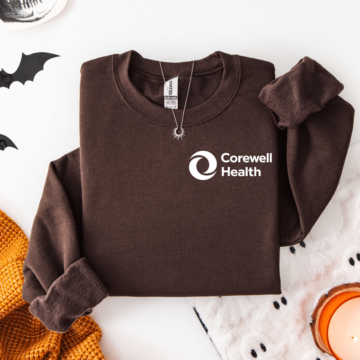 Corewell Health CoCo Brown Crewneck