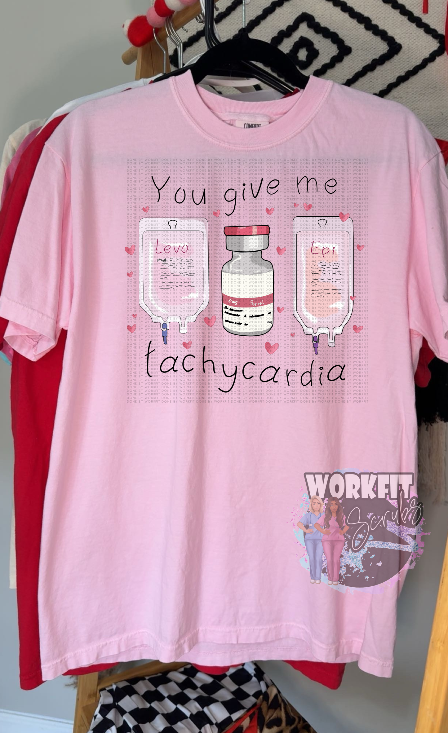 You give me Tachycardia