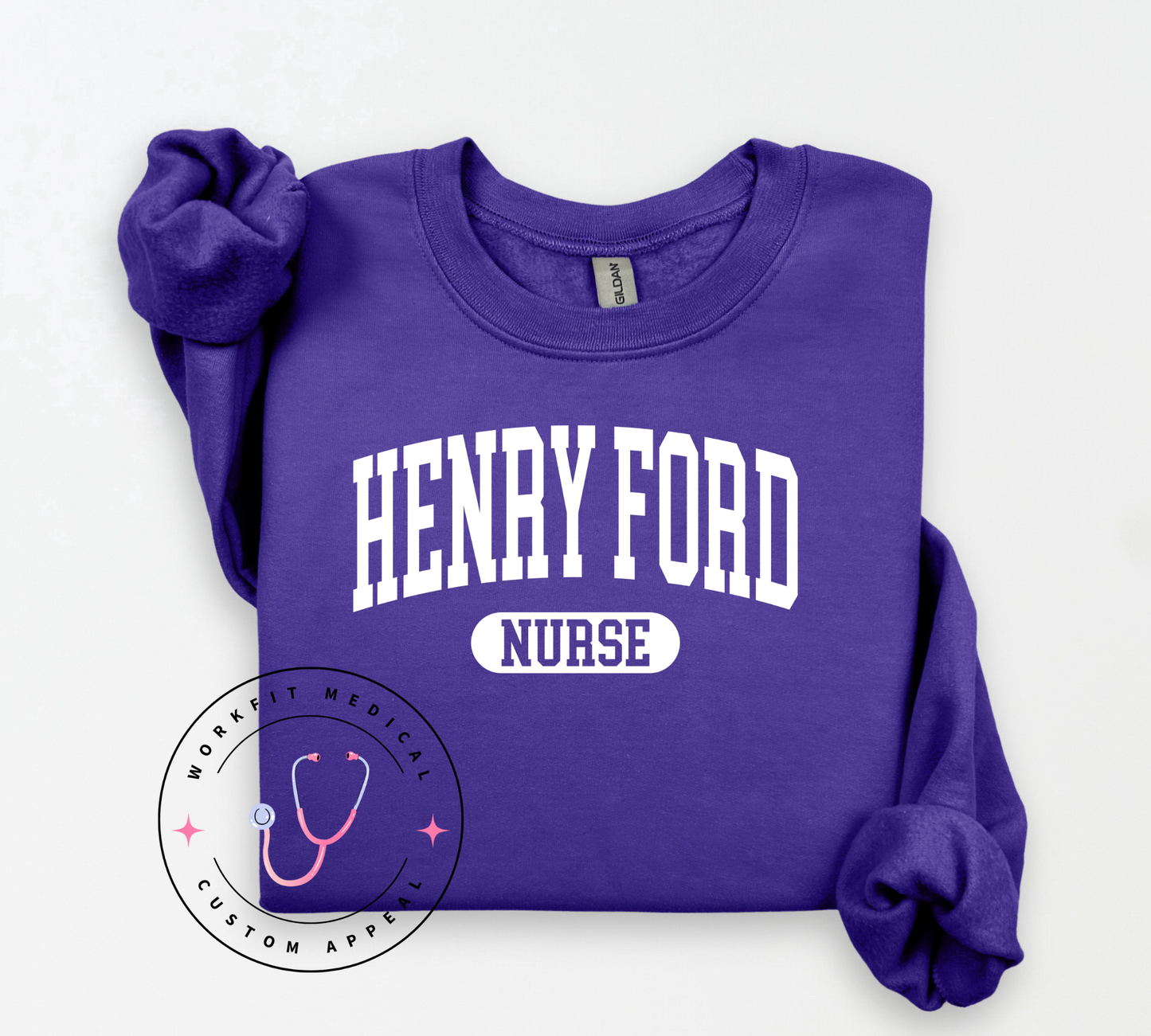 Henry Ford Varsity Nurse Crewneck