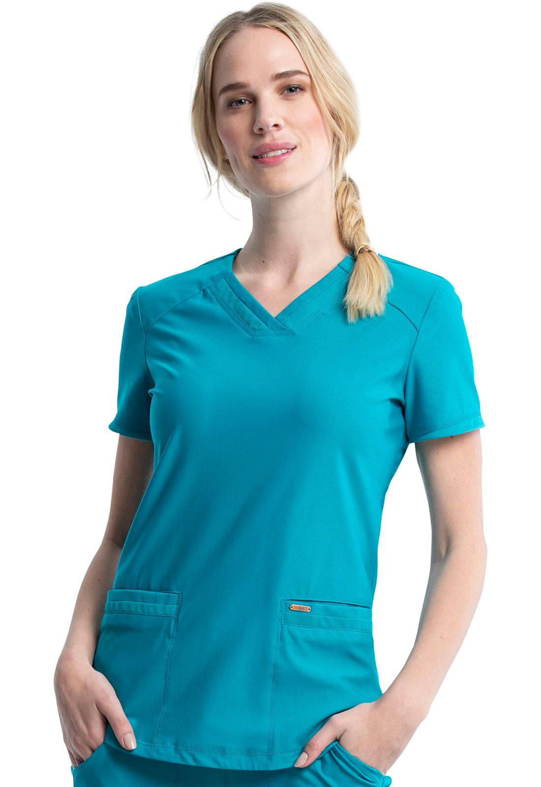 Cherokee Form V Neck Top