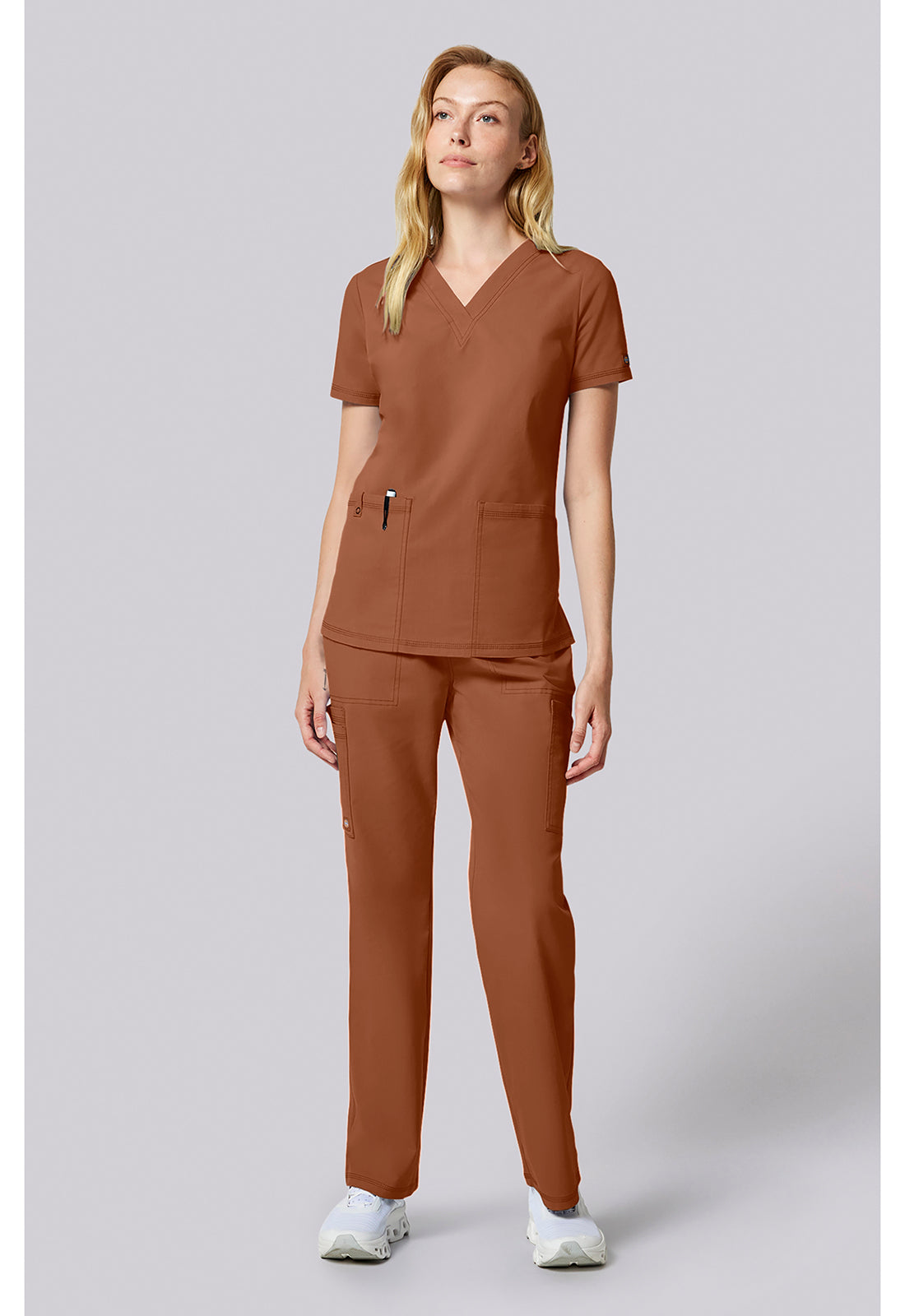 Ginger Glow Scrub Top