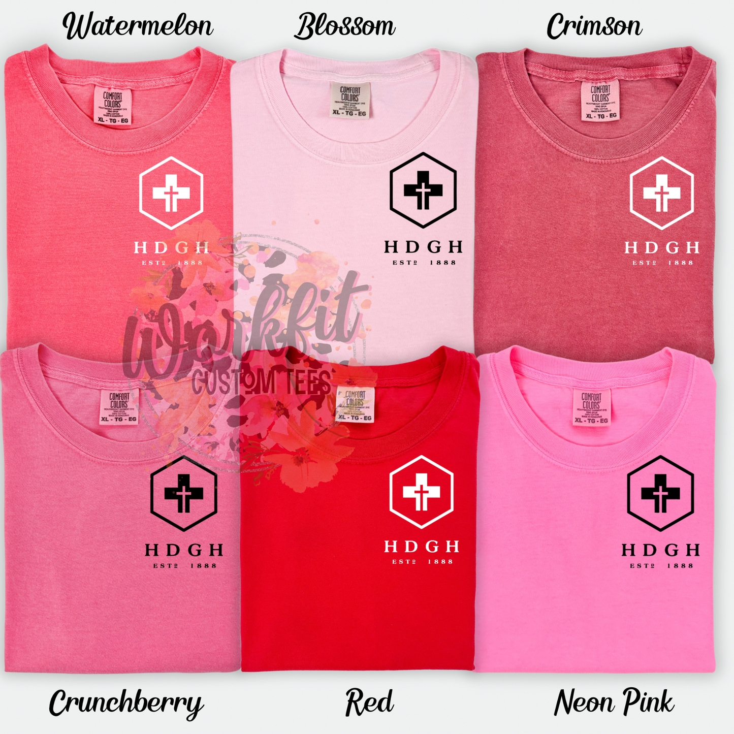 HDGH Comfort Colour Tees