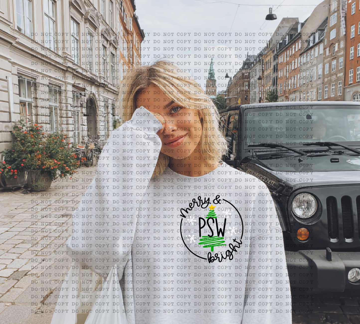 Merry & Bright PSW Crewneck
