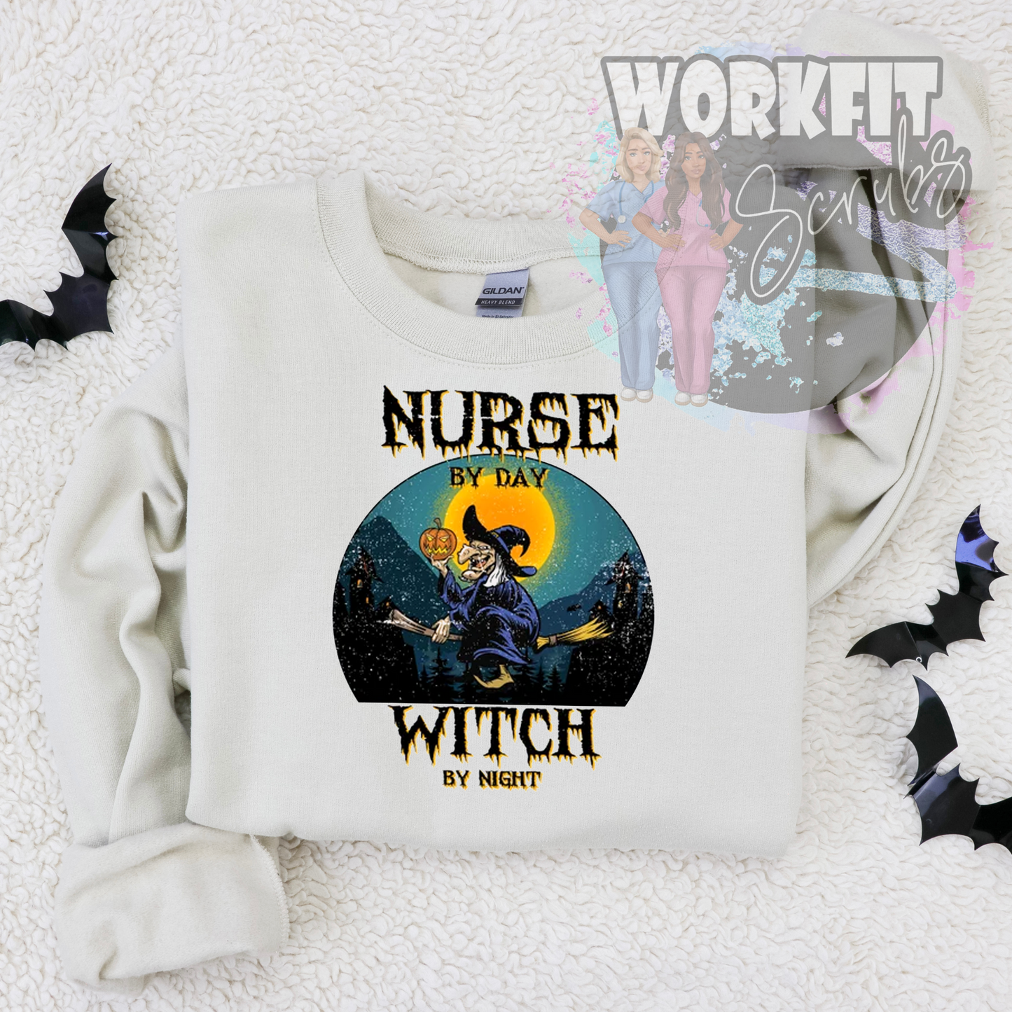 Nurse Witch Crewneck