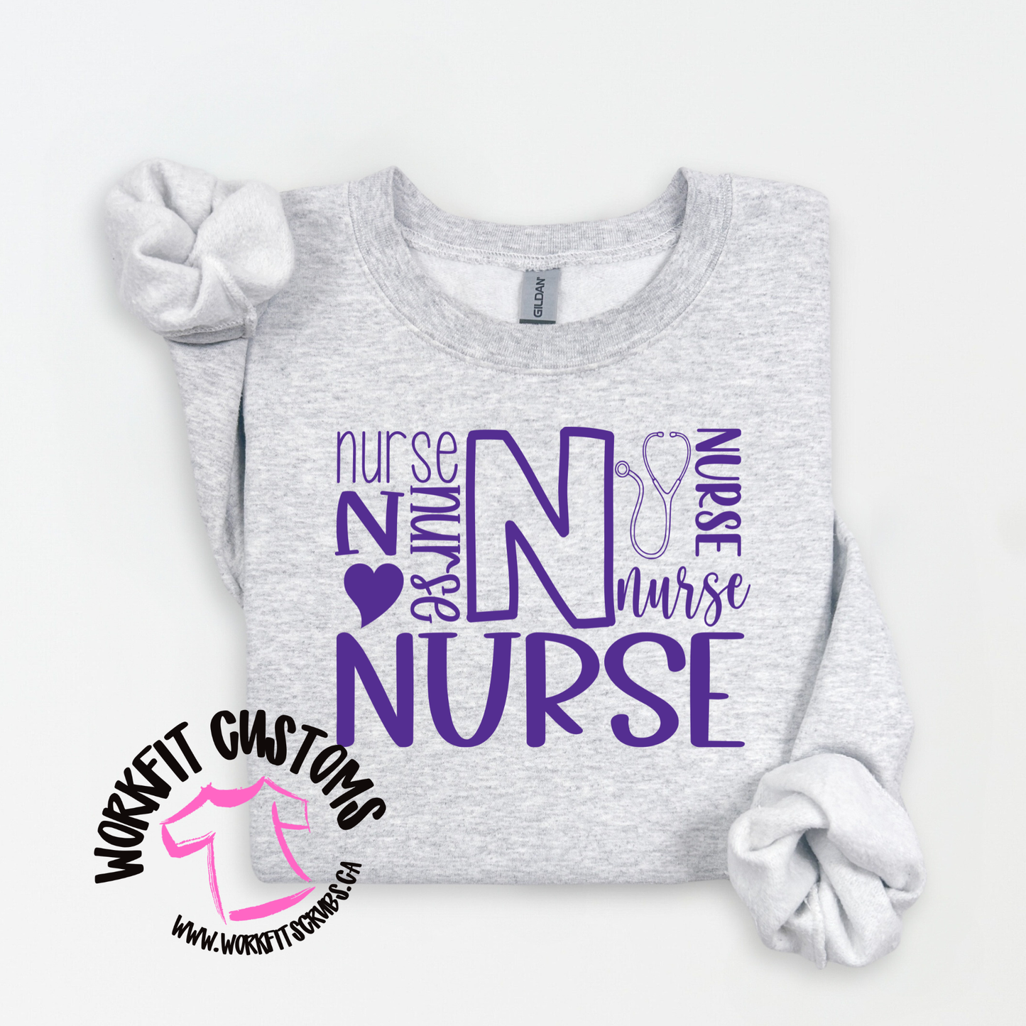 Nurse of all things Crewneck