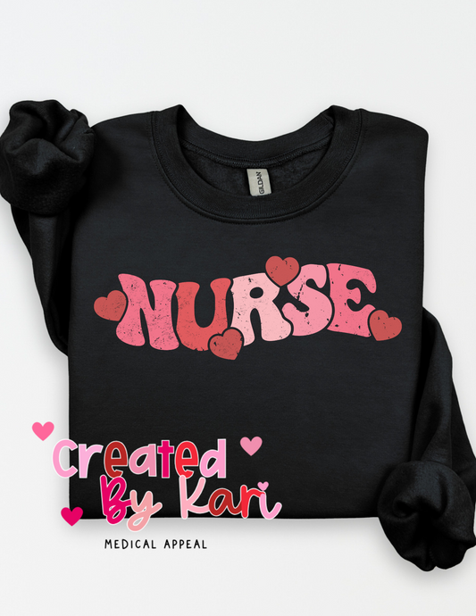 Nurse Valentine Crewneck