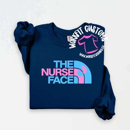 L&D The Nurse Face crewneck