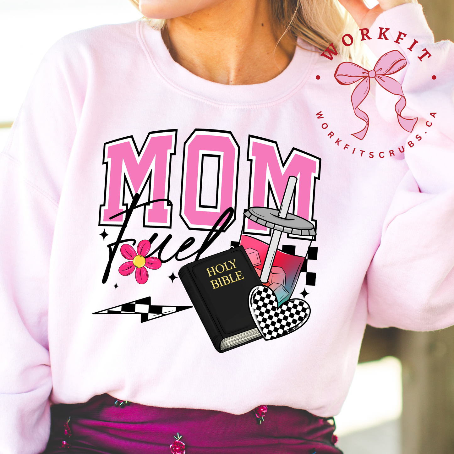 MoM Fuel & Holy Bible Crewneck