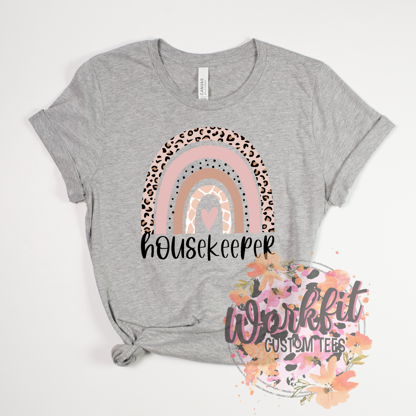 Rainbow Housekeeping Tee