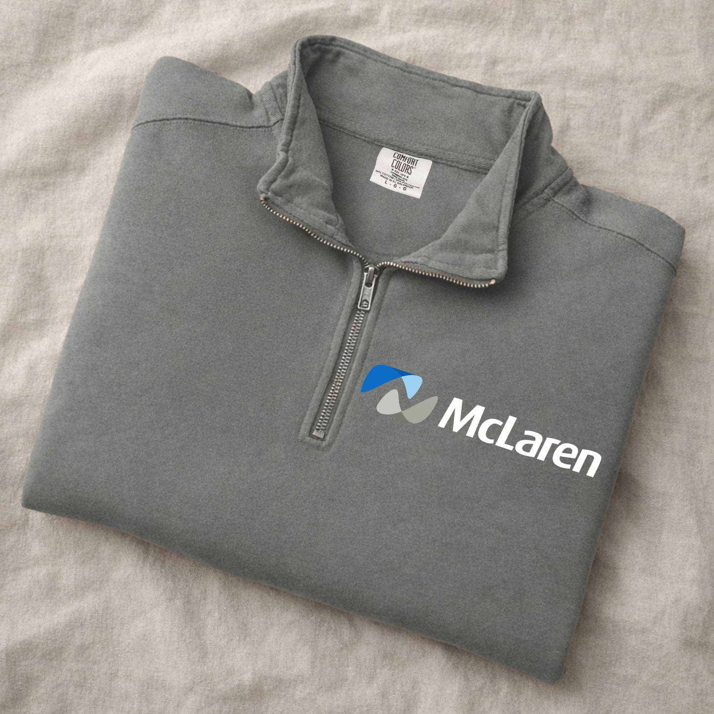 McLaren Comfort Color 1/4 zip