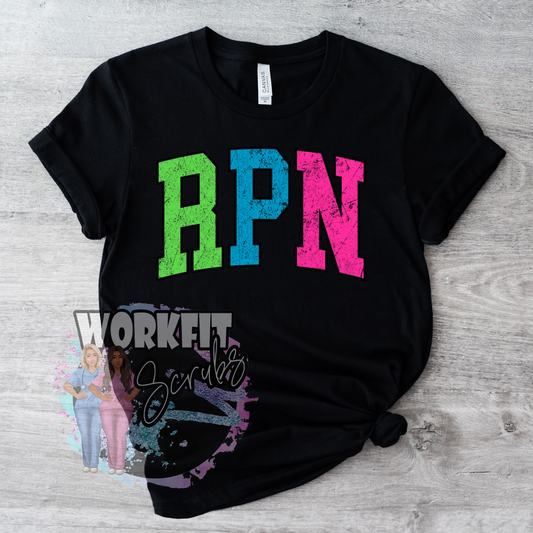 Rainbow RPN tee