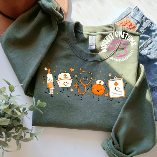 Hi Fall Doodle Sweater