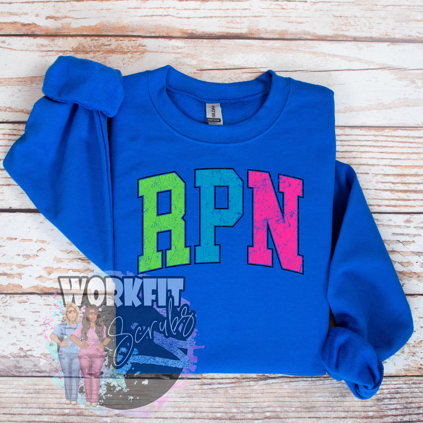 Rainbow RPN crewneck