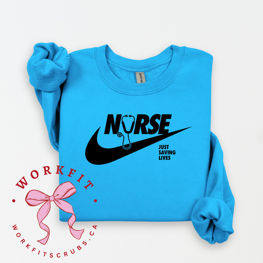 Nurse Swoop Crewneck