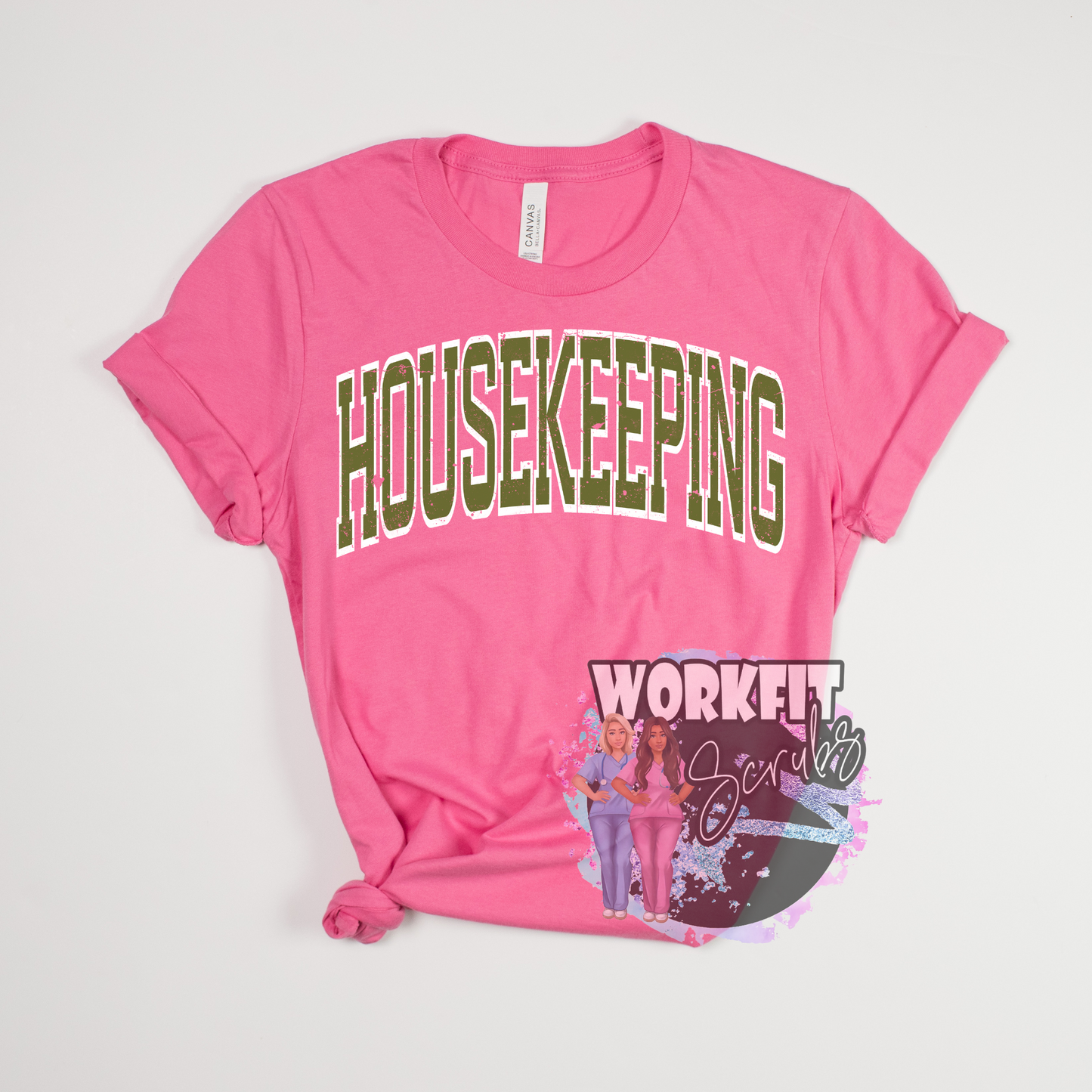 Varsity Housekeeping Tee