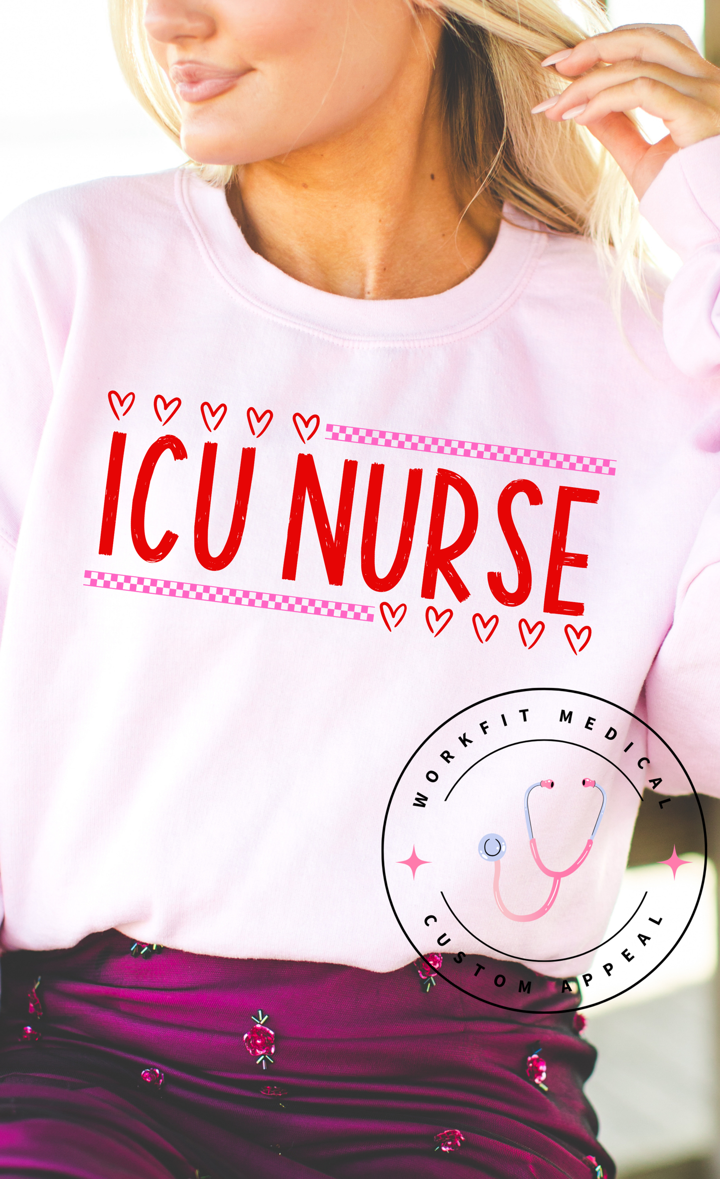 Valentine Unit Nurse Tees