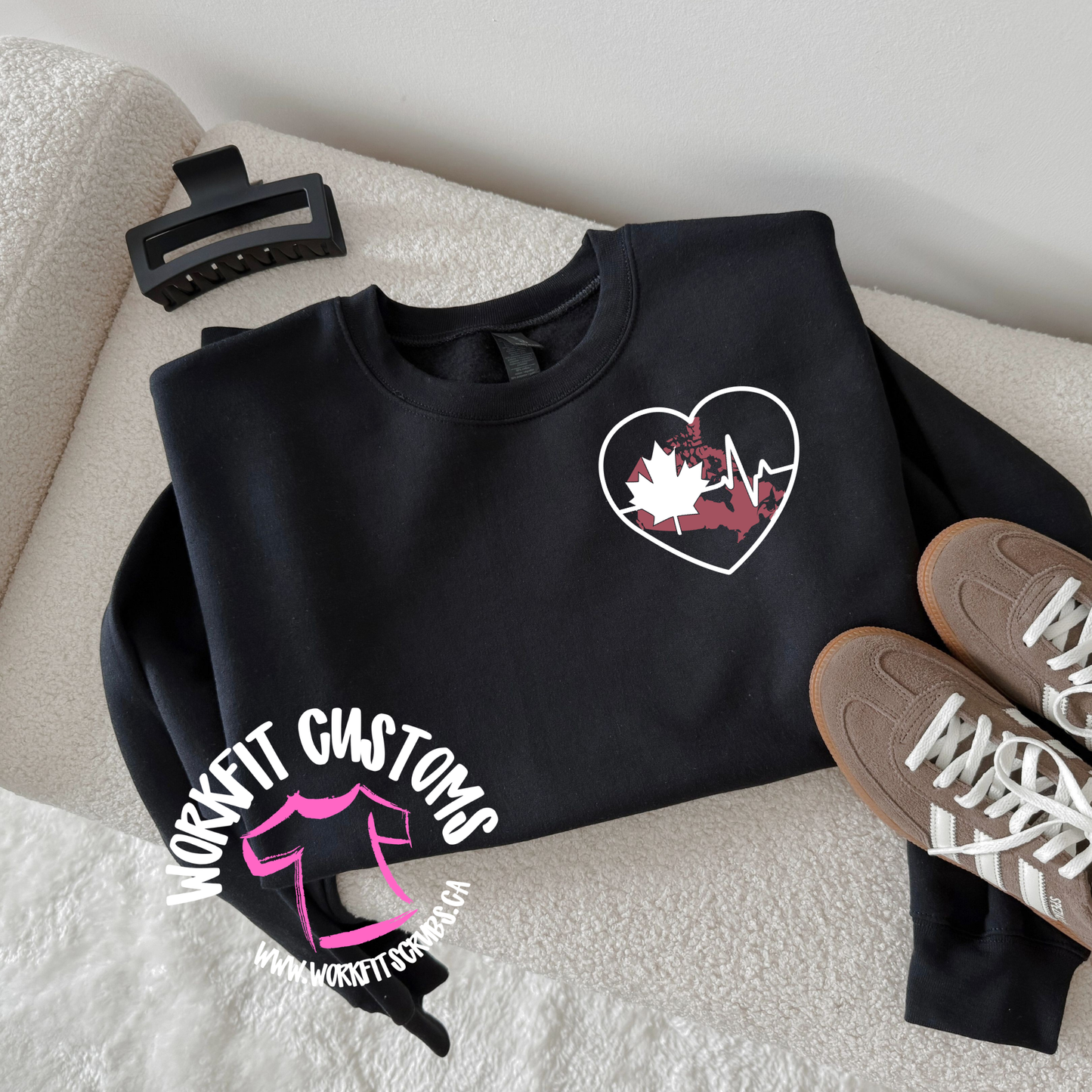 Canadian Healthcare Crewneck