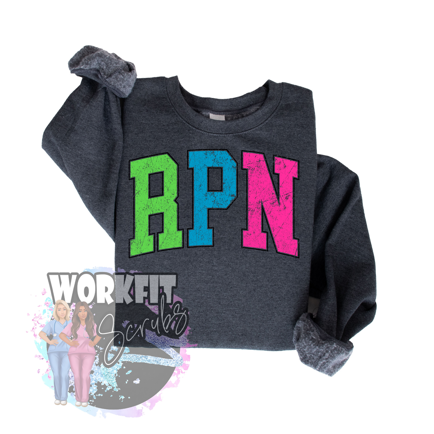 Rainbow RPN crewneck