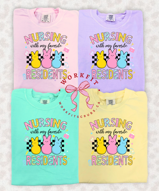 Nursing with my Residents Tee