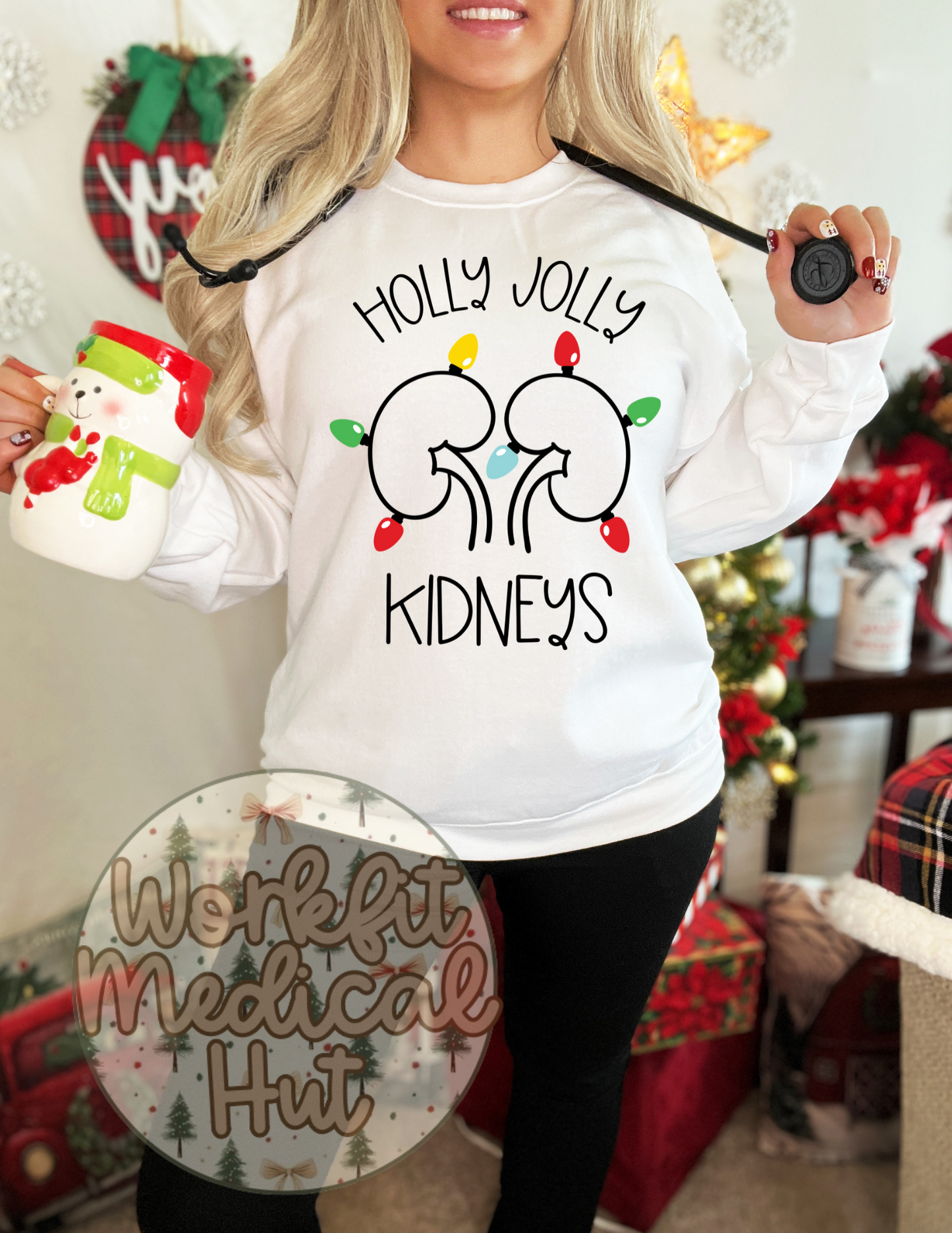 Medical Christmas Nurse - Dialysis Holiday Shirts