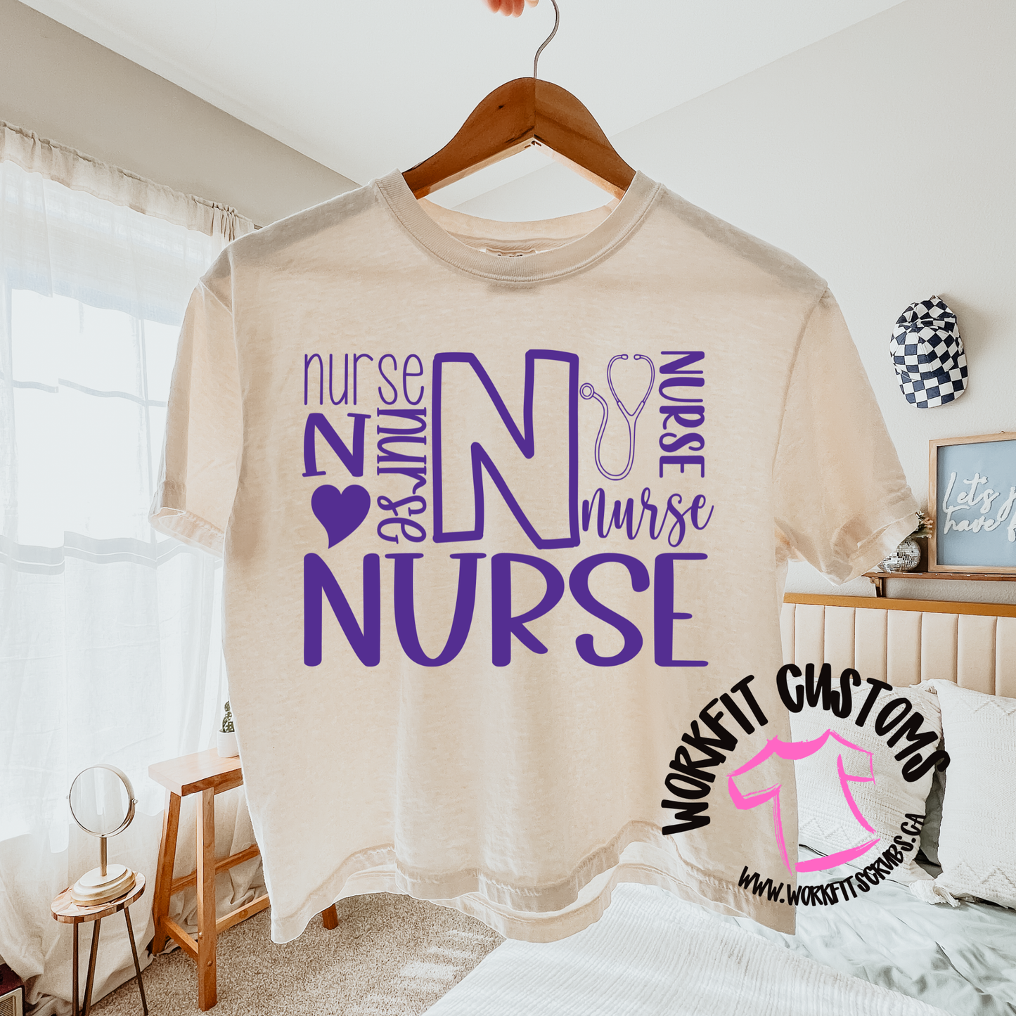 Nurse CROP Tees