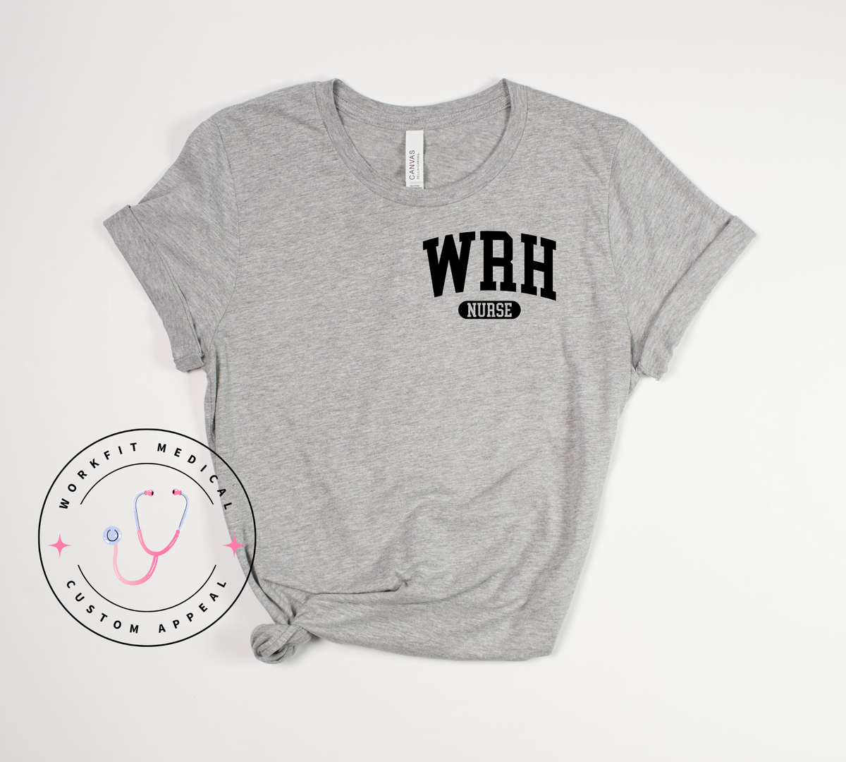WRH Varsity Pocket Nurse Tee