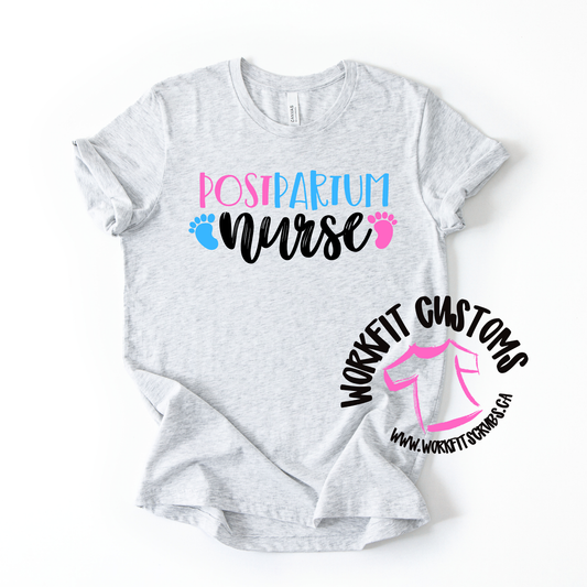 Post Partum Nurse T-Shirt
