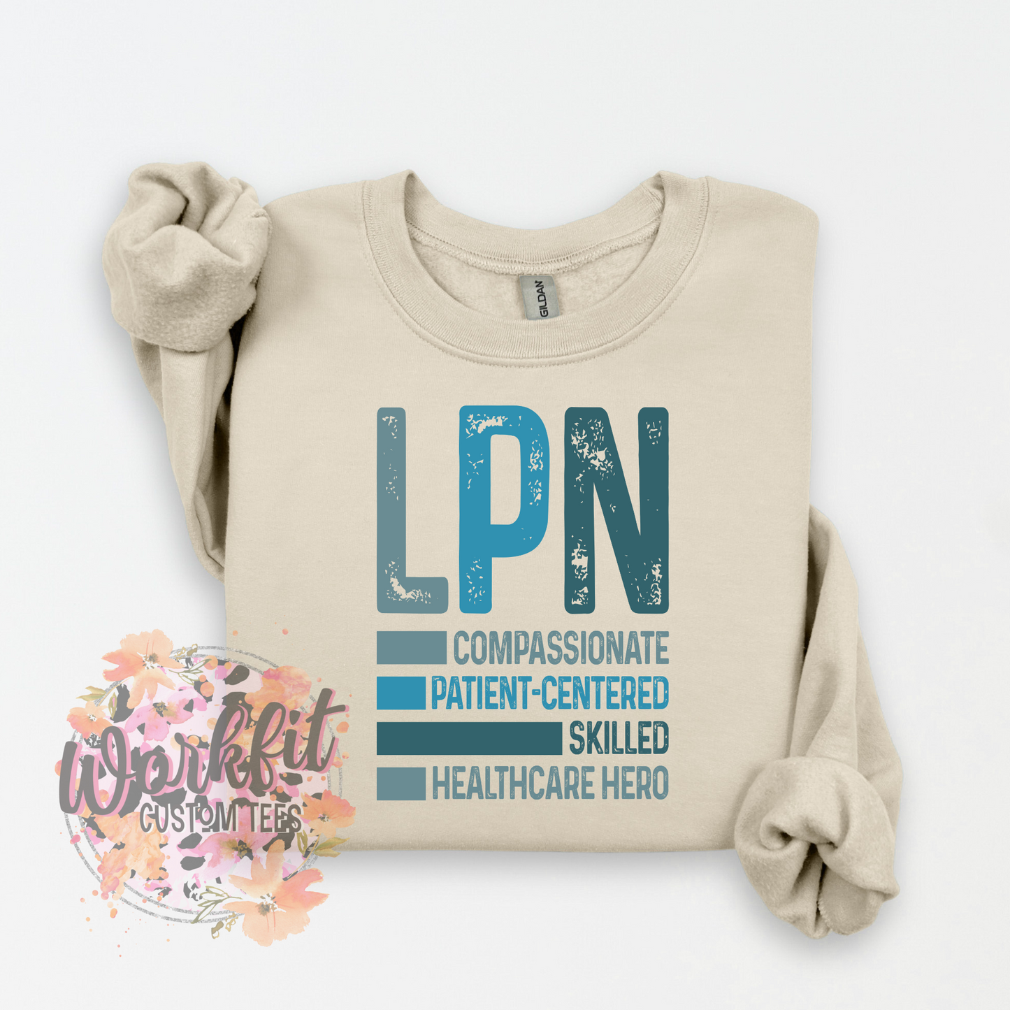 LPN words of Affirmation Crewneck