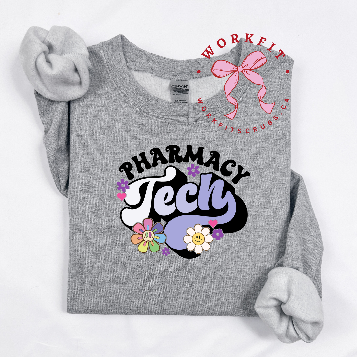 Retro times Pharmacy Tech Crewneck
