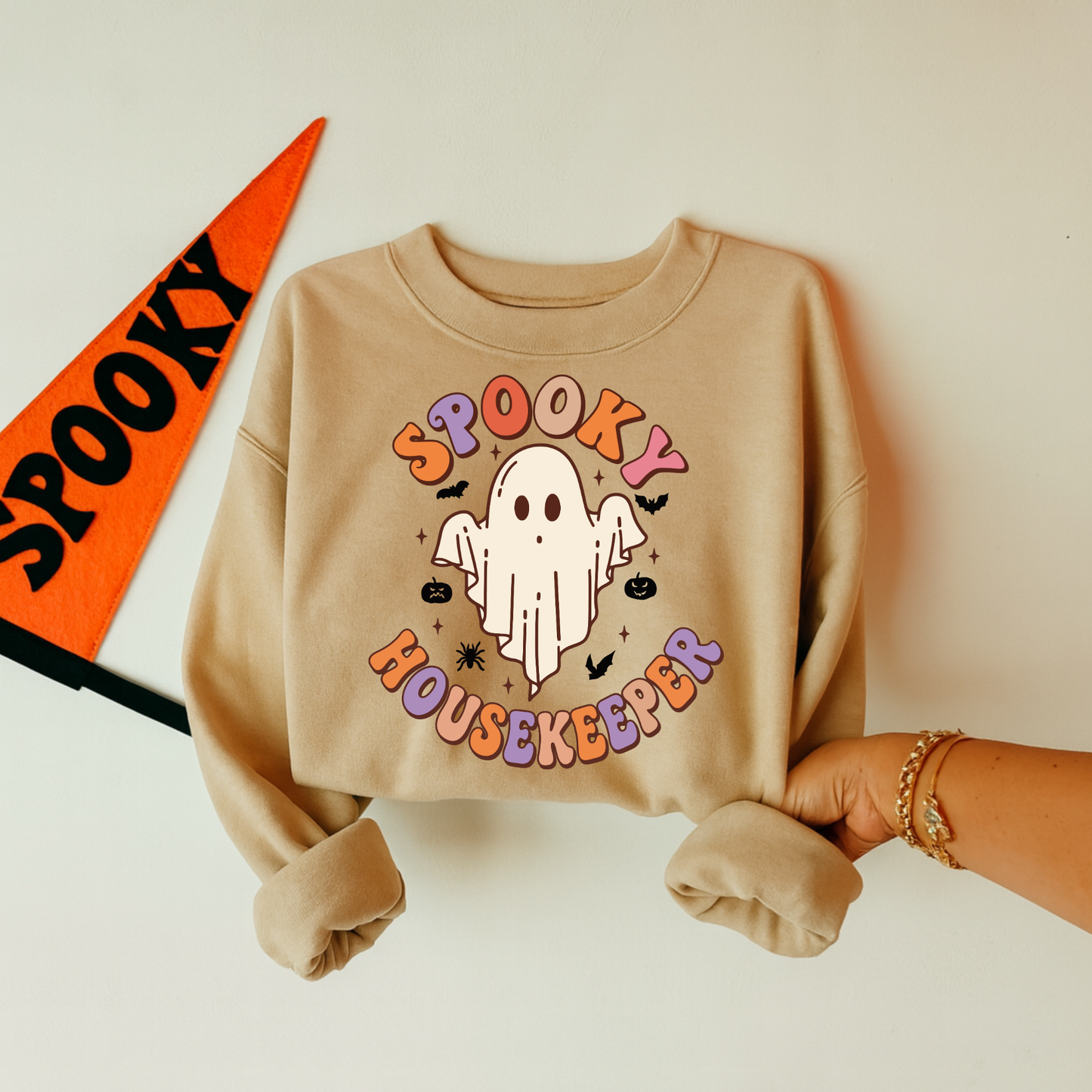 Spooky Housekeeper Crewneck