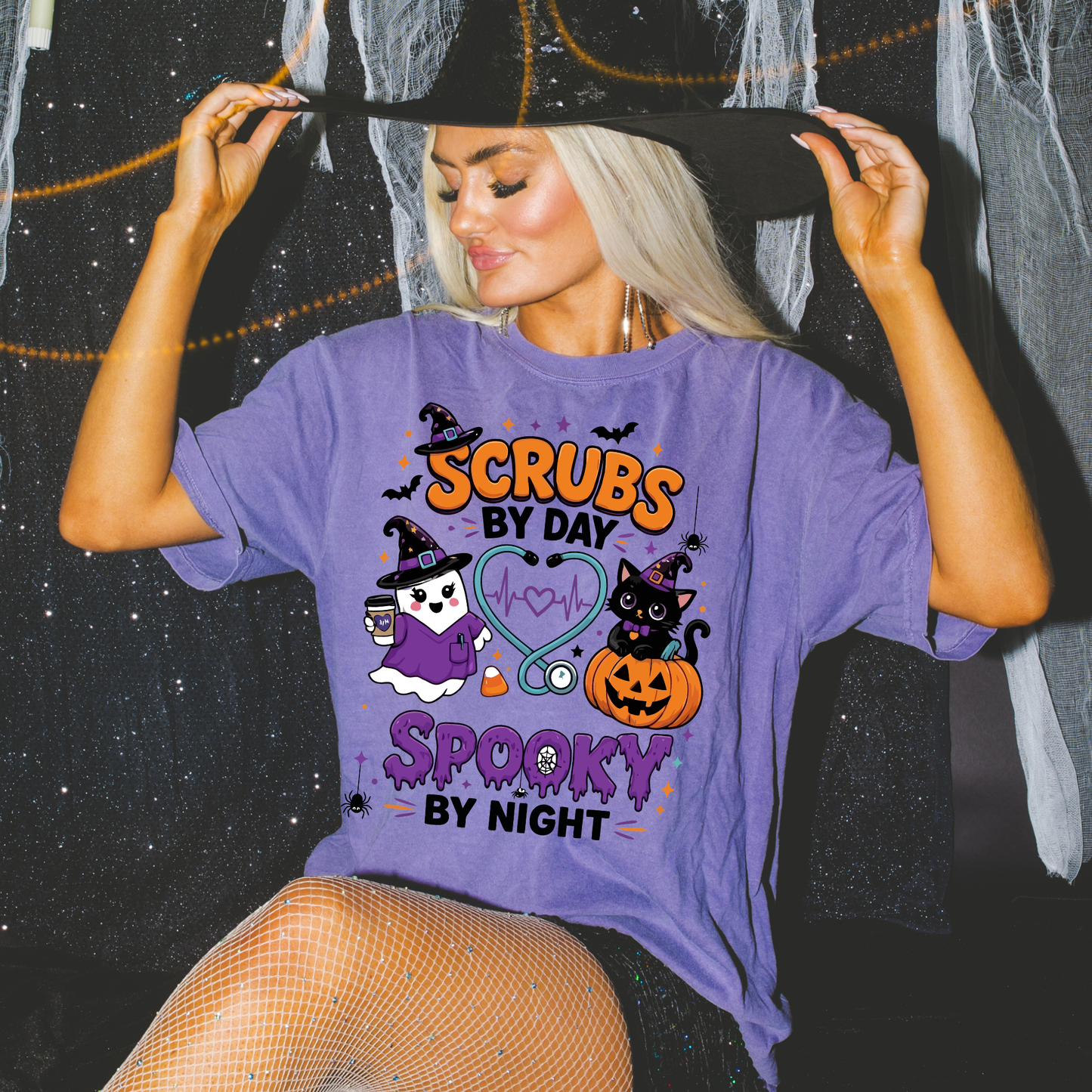 Scrubs by Day Spooky by Night