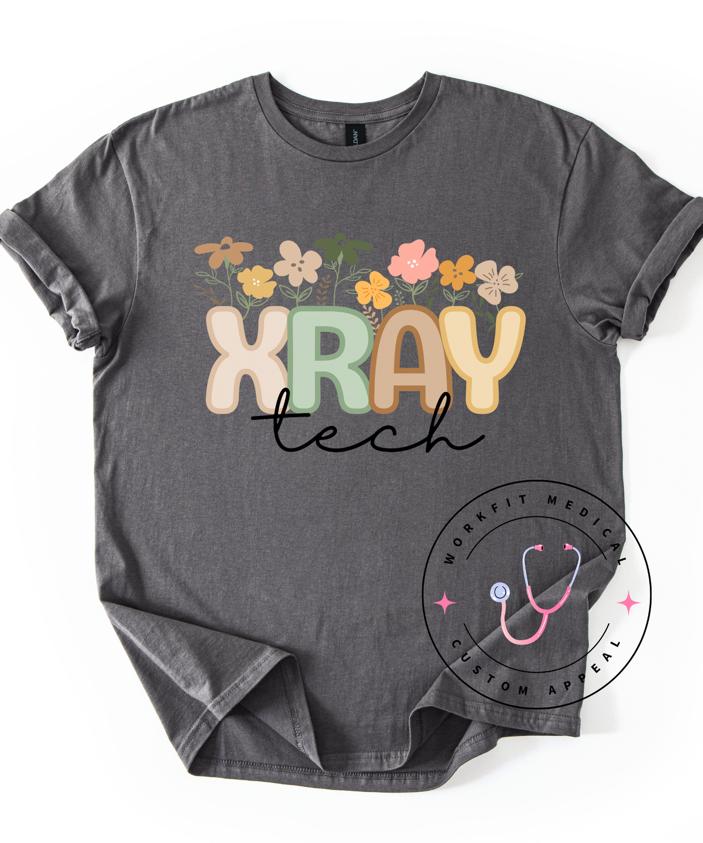 Floral XRAY Tech T-Shirt