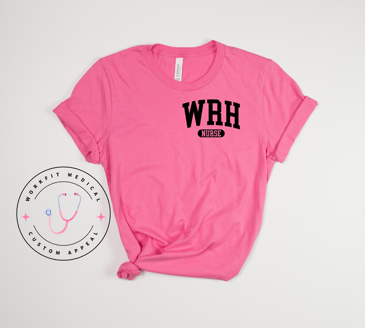 WRH Varsity Pocket Nurse Tee