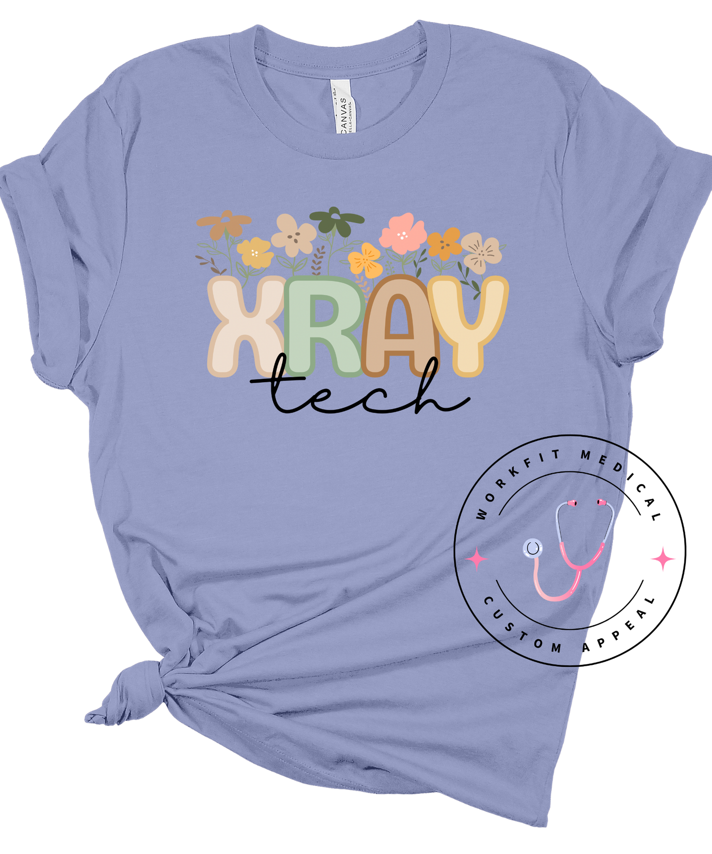 Floral XRAY Tech T-Shirt