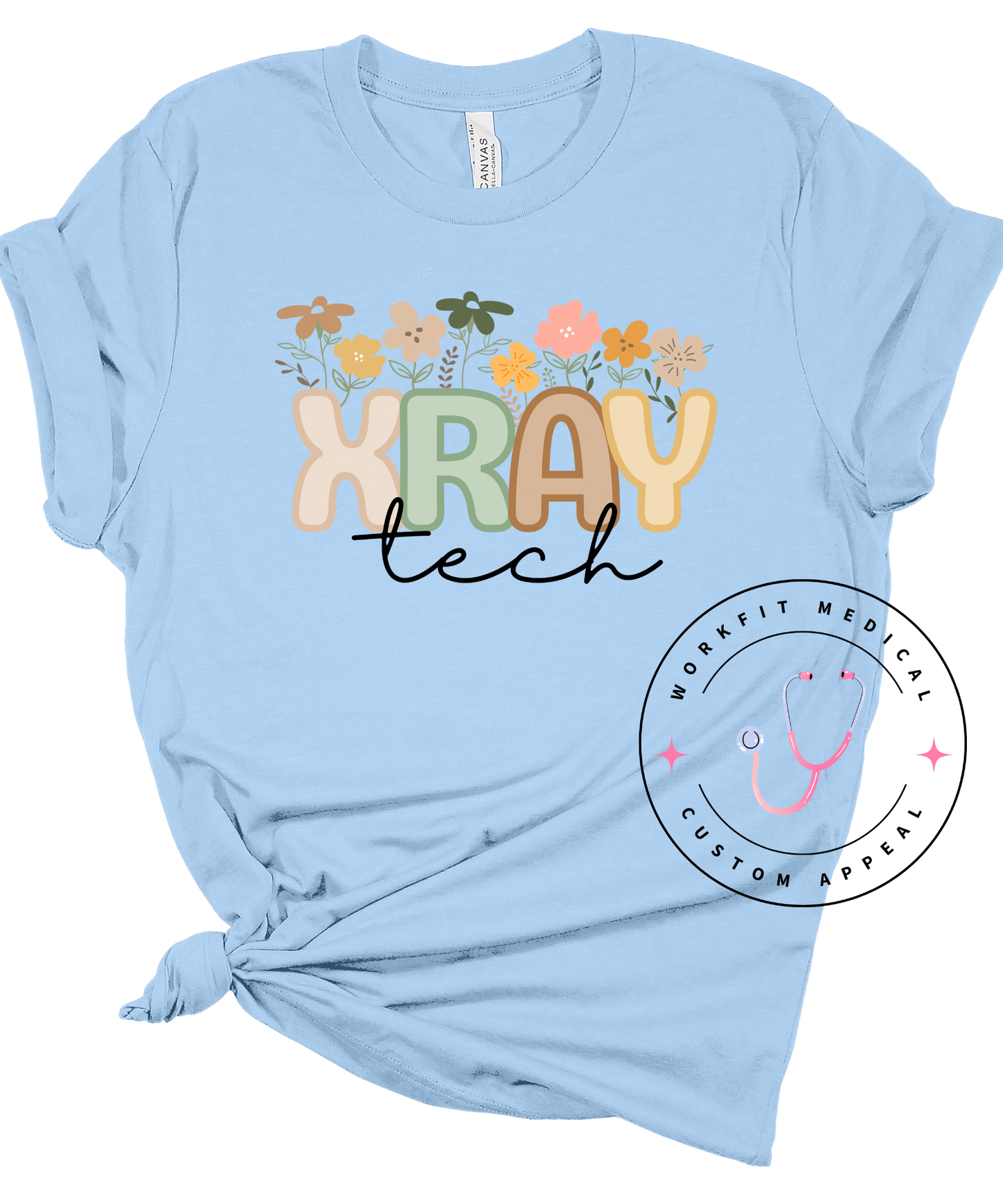 Floral XRAY Tech T-Shirt