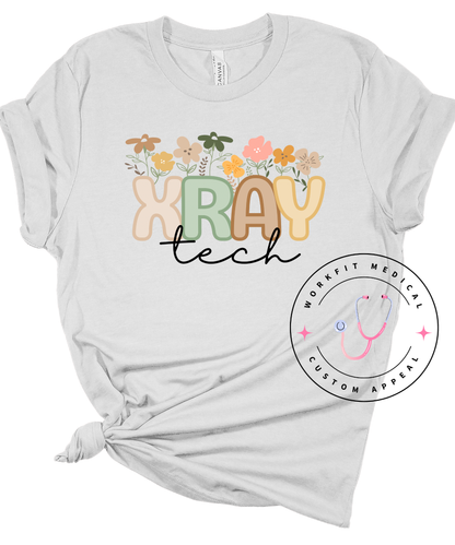 Floral XRAY Tech T-Shirt