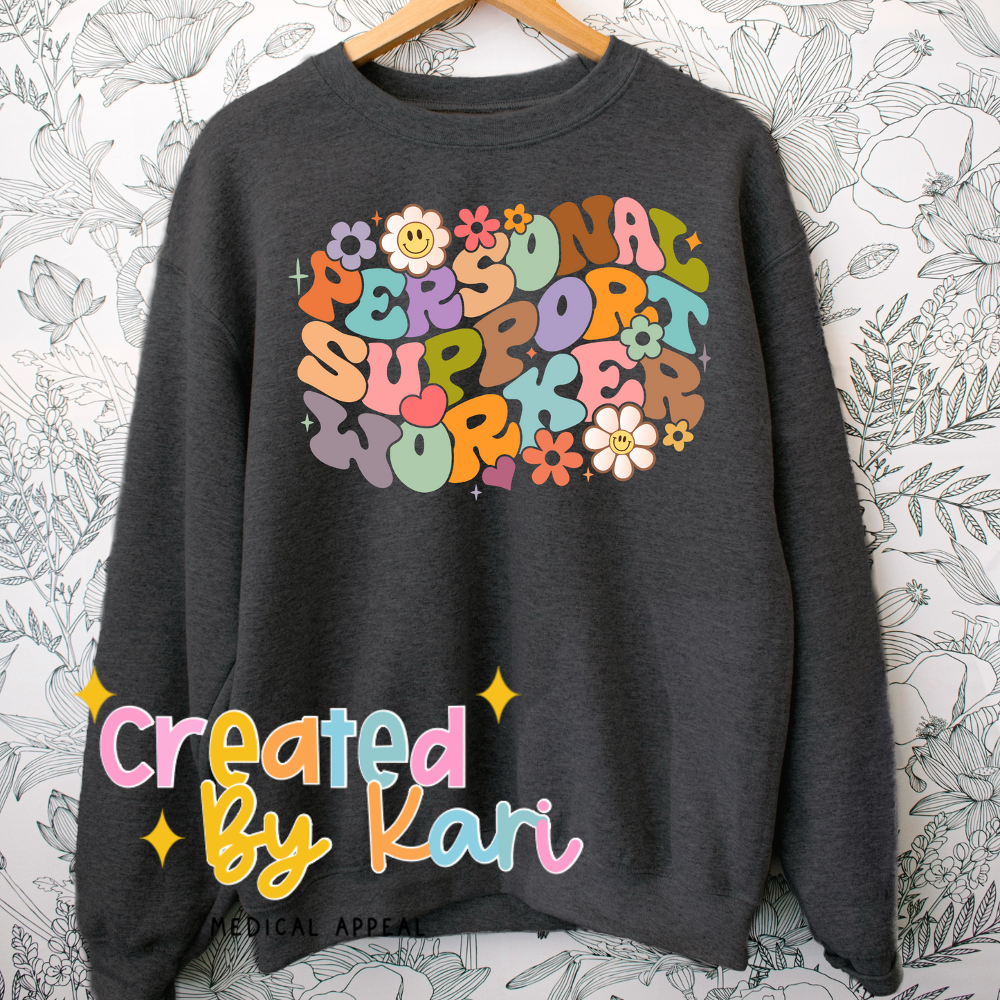 PSW - Retro Colour Crewneck