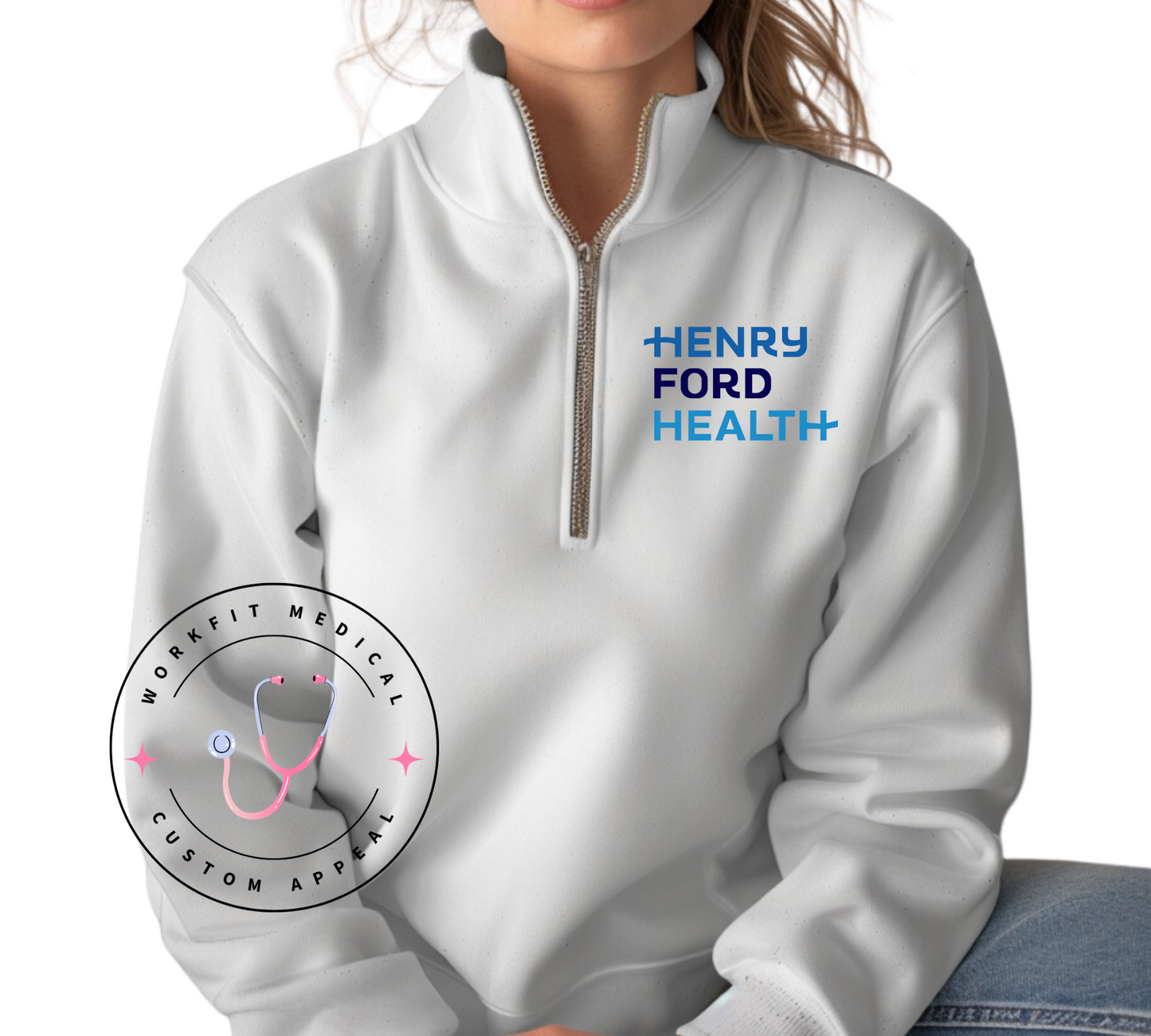 Henry Ford Health 1/4 Zip Up