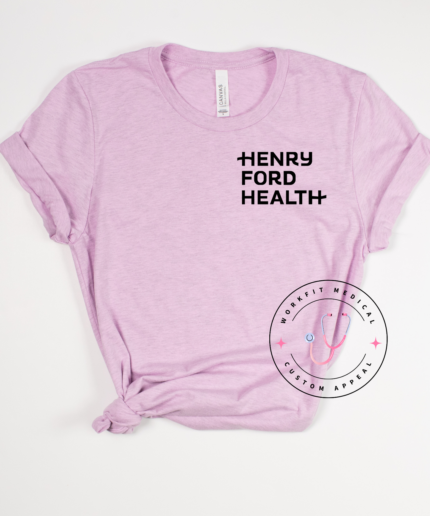 Bella Canvas Henry Ford Health Care Tees
